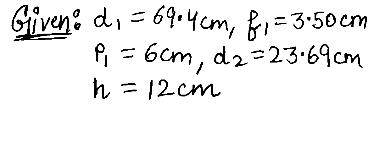 Physics homework question answer, step 1, image 1